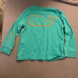 Vineyard Vines Logo Long Sleeve Tee